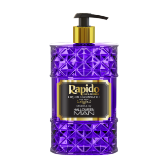 مایع دستشویی لوکس ۵۰۰ گرمی راپیدو‌ حاوی مرطوب‌کننده قوی با عطر HALLOWEEN MAN
